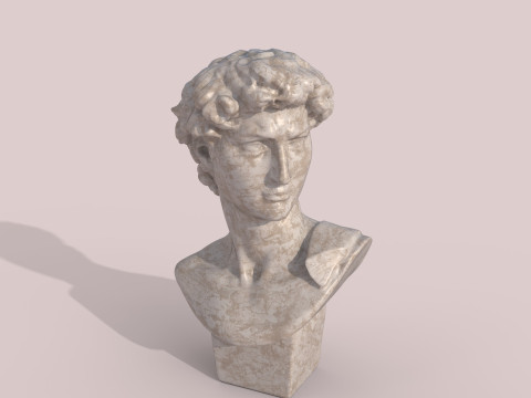 Bust sculpture 3D 모델