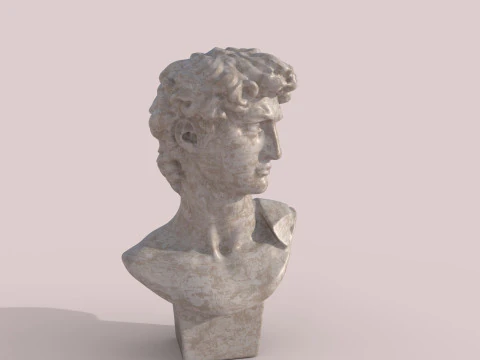 Bust sculpture 3D Model