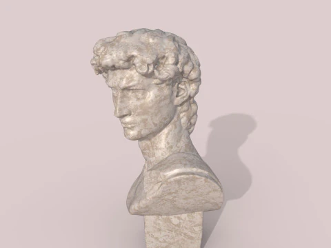 Bust sculpture 3D Model