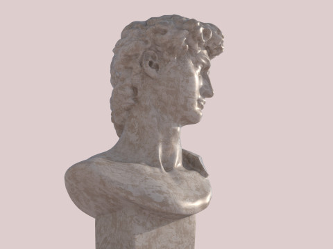 Bust sculpture 3D Model