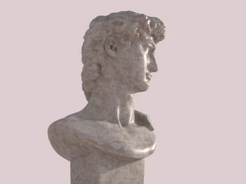Bust sculpture 3D Model