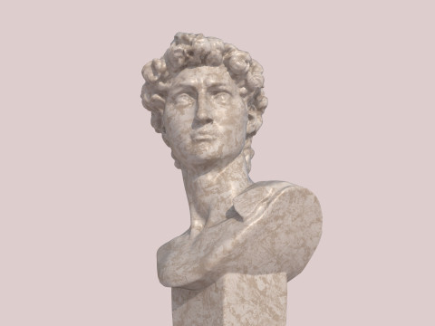 Bust sculpture 3D Model