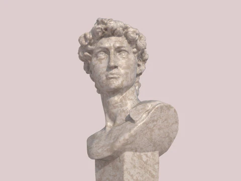 Bust sculpture 3D Model