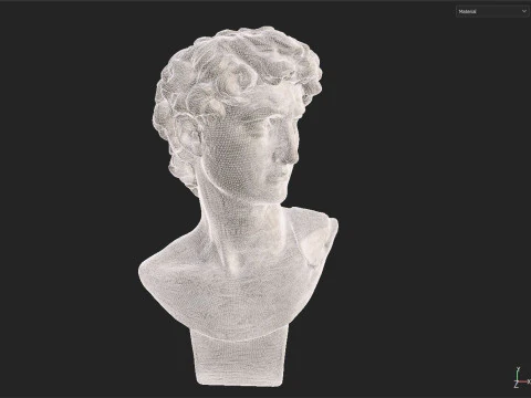 Bust sculpture 3D Model