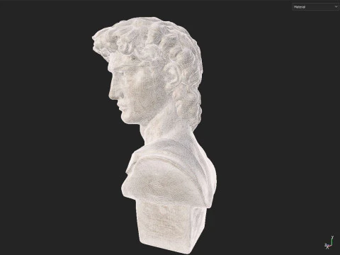 Bust sculpture 3D Model