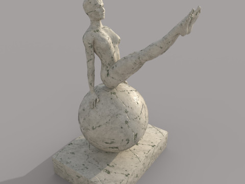 Sculpture woman 3D मॉडल