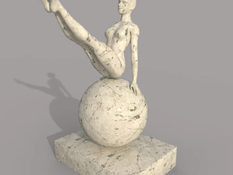 Sculpture woman 3D Model