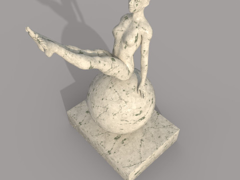 Sculpture woman Modello 3D