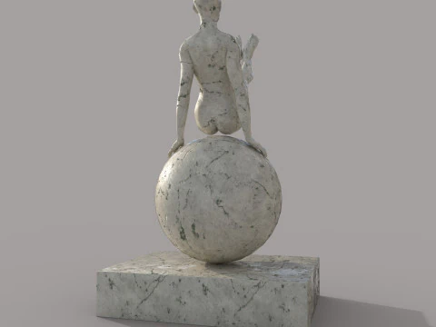 Sculpture woman 3D Model