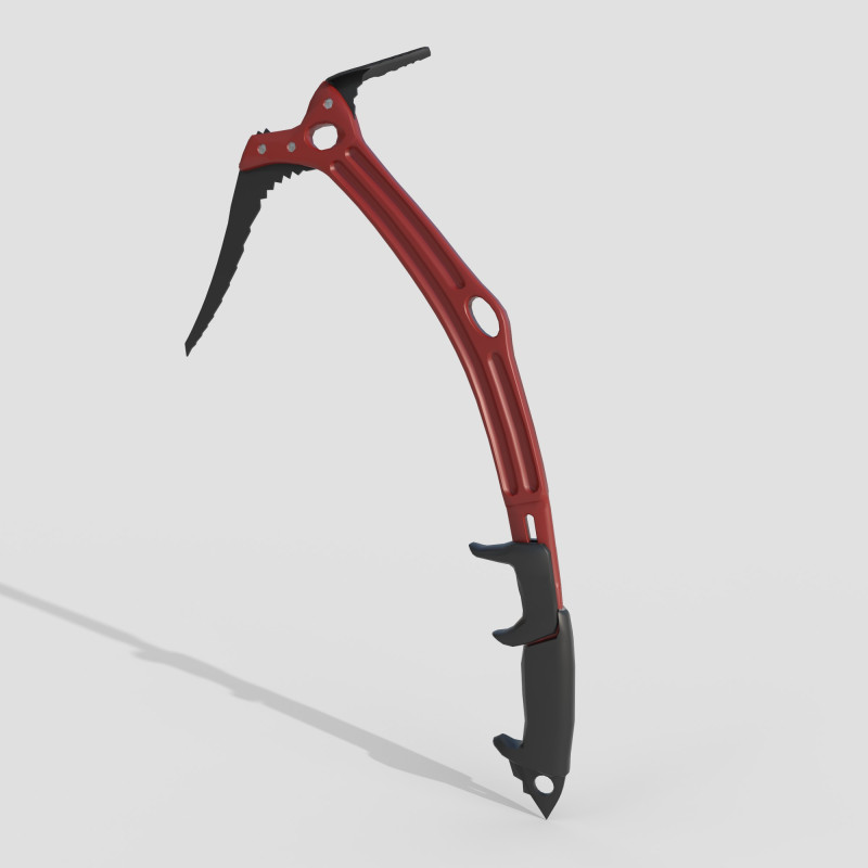 Ice axe Model 3D .c4d .max .obj .3ds .fbx .stl .blend 
