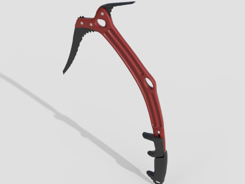 Ice axe Model 3D
