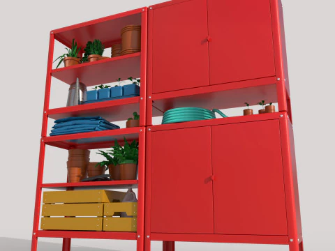 IKEA-kasten 3D Model