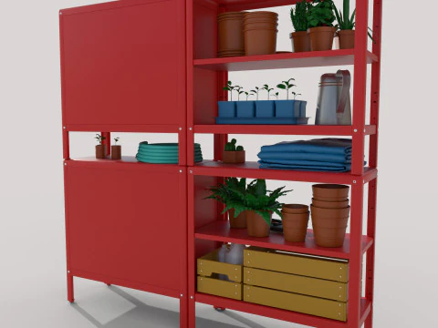 IKEA-kasten 3D Model