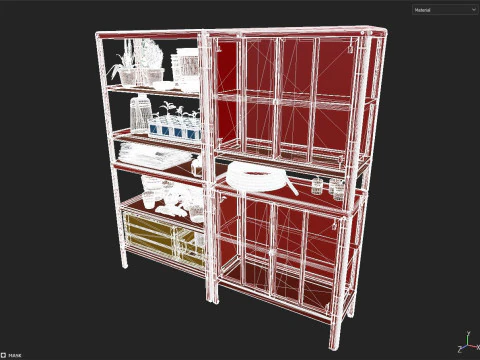 IKEA-kasten 3D Model