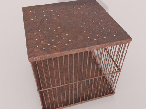 Cage Modèle 3D