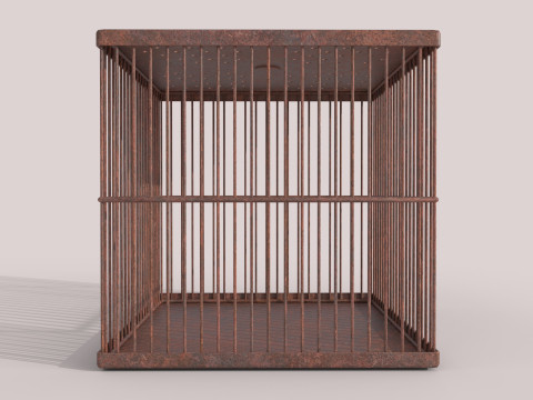 Cage Modèle 3D