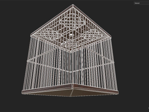 Cage Modèle 3D