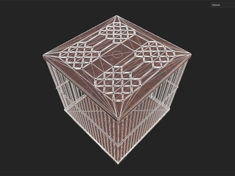 Cage Modèle 3D