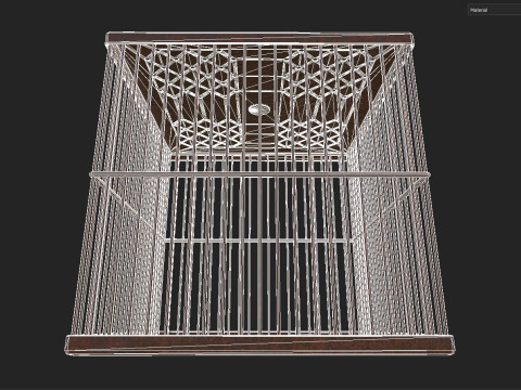 Cage Modèle 3D