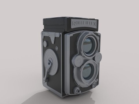 Vintage Camera 3D 模型