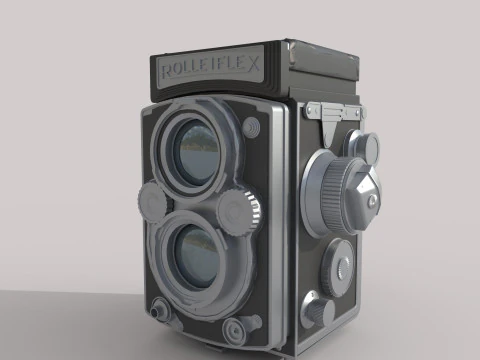 Vintage Camera 3D Model