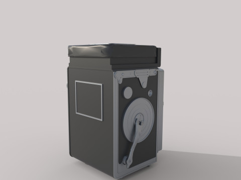 Vintage Camera 3D 모델