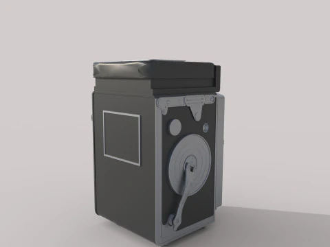 Vintage Camera 3D Model