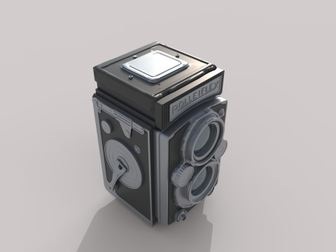 Vintage Camera 3D 모델