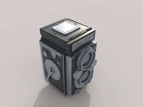 Vintage Camera 3D Model