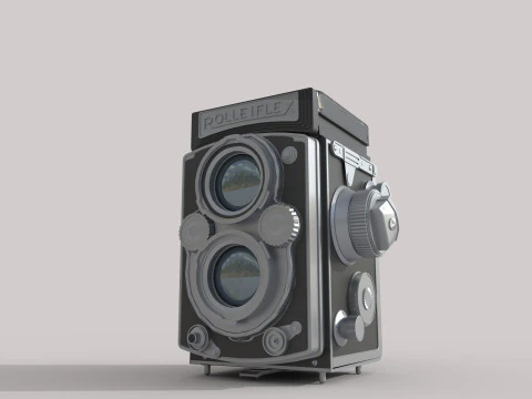 Vintage Camera 3D Model