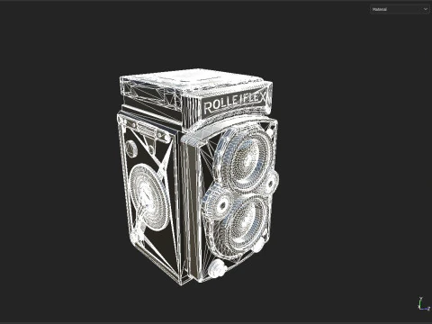 Vintage Camera 3D Model