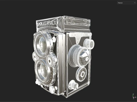 Vintage Camera 3D Model