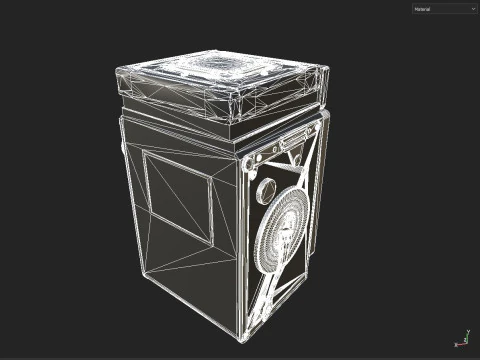Vintage Camera 3D Model