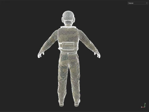 Military clothing 3D Model
