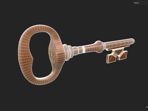Key 3D Model