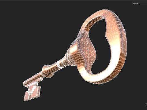 Key 3D Model