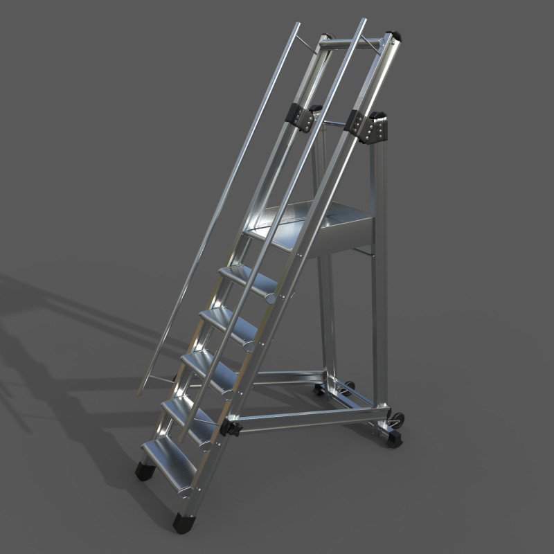 Ladder Modello 3D .c4d .max .obj .3ds .fbx .stl .blend 