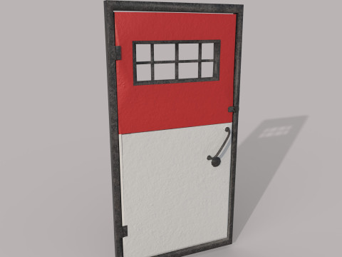 Metal Door Model 3D