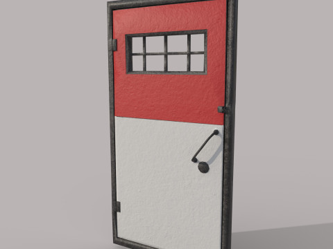 Metal Door 3D Model