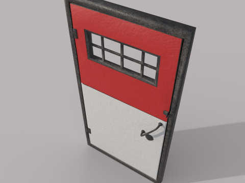 Metal Door 3D Model