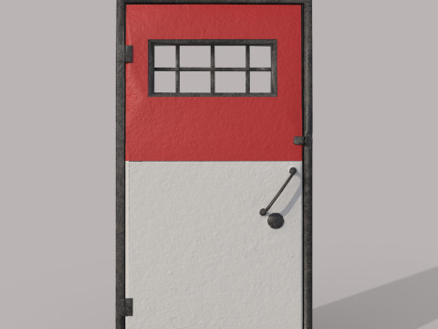 Metal Door 3D Model