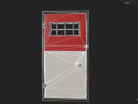 Metal Door 3D Model