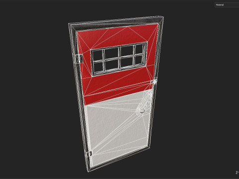 Metal Door 3D Model