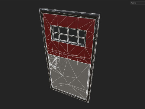 Metal Door 3D Model