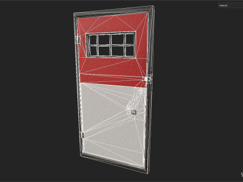 Metal Door 3D Model