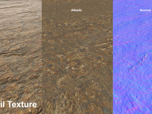 cliff and rock scan collection real- pbr low poly game ready 3D Model