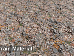 cliff and rock scan collection real- pbr low poly game ready 3D Model