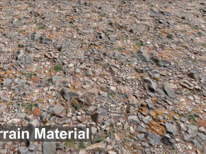 cliff and rock scan collection real- pbr low poly game ready 3D Model