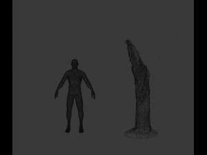 pbr dead tree photoscan collection low poly Modèle 3D