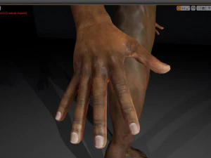 free realistic modular characters male b1 3D Model